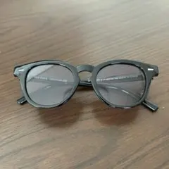【無印良品　MUJI】 ボストン型サングラスDFD27A4S-009 黒のサムネイル