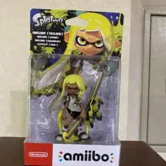 【新品・未使用・未開封】　スプラトゥーン3　amiibo　インクリング イエロー