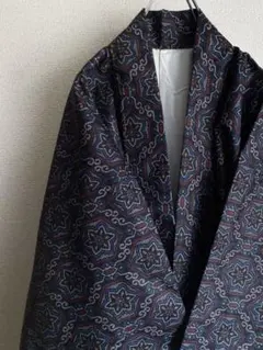 未使用品◆芸術的な総柄。正絹　レディース着物　和装　和服　大島紬　普段着物