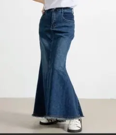 マーメイドデニムスカート Lサイズ DAY CLOSETのサムネイル