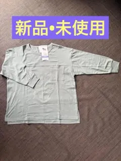 CLOSSH USAムネキリカエポッケTシャツ（中緑）