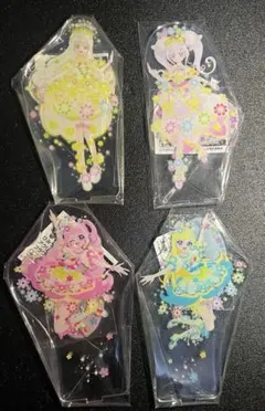 ひみつのアイプリ　アクリルスタンド　フラワーバズリウム　全4種コンプセット