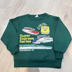 TRAIN GARAGE 新幹線デザイン トレーナー 110