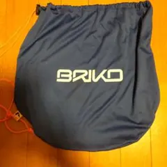 BRIKO 巾着袋 ブルー