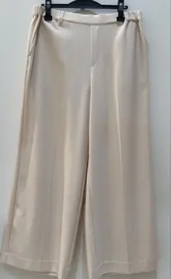 センタープレスワイドパンツ✨エウルキューブ