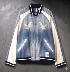 レア】B'z 稲葉浩志 着用 ミハラヤスヒロ フェーデッドスカジャン 44