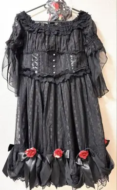 To Alice 薔薇花嫁ワンピース ドレス ゴスロリのサムネイル