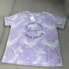 新品EL FIN DOLL 紫色 タイダイ Tシャツ 160のサムネイル