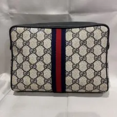 GUCCI オールドグッチ セカンドバッグ シェリーライン GGスプリーム
