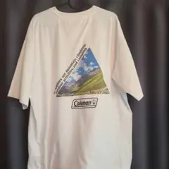 新品　Coleman Tシャツ ホワイト バックプリントのサムネイル