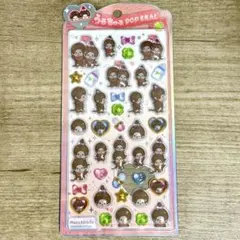 【24時間以内発送】うるちゅるポップシール もんちっち