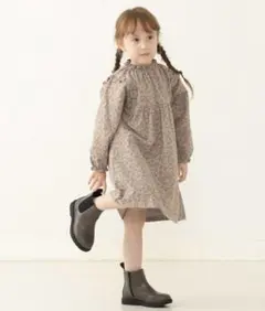 BEAMS mini 花柄ワンピース　120 ビームスミニ