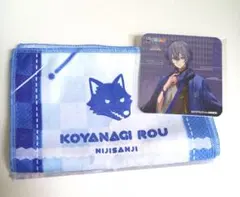 にじさんじ 極楽湯コラボ 小柳ロウ タオル コースター