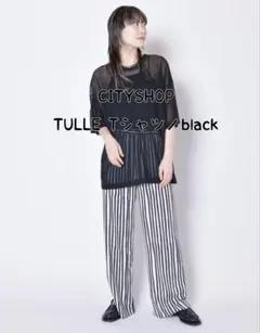 CITYSHOP TULLE Tシャツ　シティショップ チュールカットソーのサムネイル