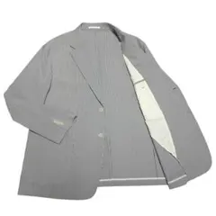 【極美品】ユニクロ 感動ジャケット シアサッカー サマージャケット 3XL