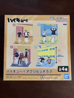 ハイキュー アクリルジオラマ　A 日向翔陽 孤爪研磨