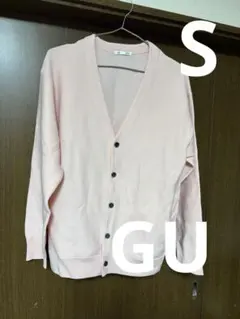 GU カーディガン　ピンク