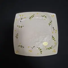 【新品】長崎波佐見焼　絵皿　角皿　15㎝