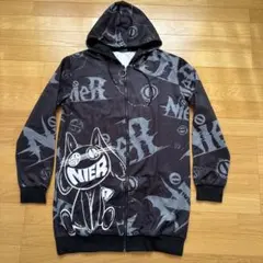 NIER デザイン フード付きパーカー