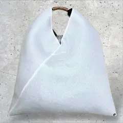 美品　MM6 メゾンマルジェラ　ジャパニーズトートバッグ　メッシュ　ホワイト