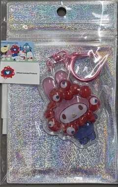 2510 大阪万博　ミャクミャク　マイメロ　ぷっくり立体キーホルダー