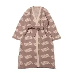 UGG 【完売】モノグラム柄 ロングガウン ルームウェア