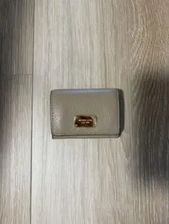 MICHAEL KORS ベージュ 二つ折り財布