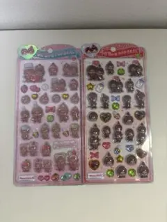 正規品 モンチッチうるちゅるポップシール2枚セット24時間以内匿名発送
