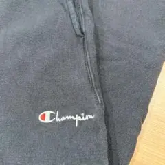 希少 ✨Champion 【XS】ジョガーパンツ　黒　裏起毛　春秋冬