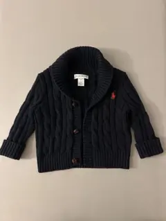 Ralph Lauren ネイビー カーディガン　6M