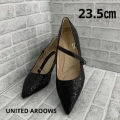 UNITED ARROWS パンプス ブラック ストラップのサムネイル