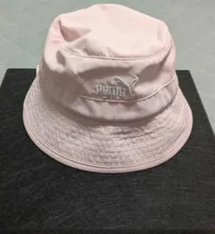 PUMA キッズ バケットハット ピンク 日よけ付き