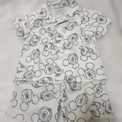 ディズニー ミッキーマウス 半袖シャツ・ショートパンツセット 120cm