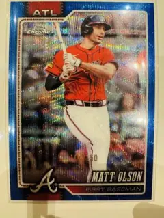 2026 Topps Chrome Matt Olson 150シリ