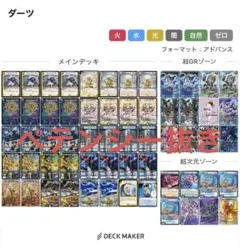 【匿名配送】超次元ダーツ デッキ