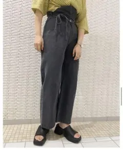 カスタネ　ハイウェスト　デニム