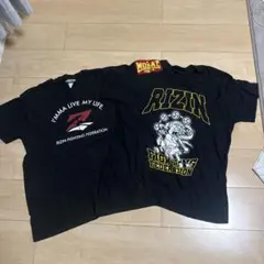 【RIZIN】Tシャツ2着セット　サイズM