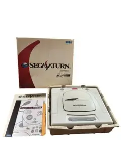 【ジャンク品】セガサターン　本体　外箱付き　HST-0019