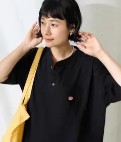 フリークスストア‼️RED KAP ヘンリーネックワンピース☆ブラック