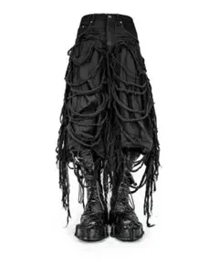 paradox BIG BAGGY REAPER SHORTS BLACK