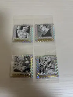 ドラゴンボール40周年ウエハース　4枚セット