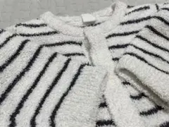 バースデイ コトリ ロンパース カバーオール ボーダー ふわふわ ジェラピケ 風