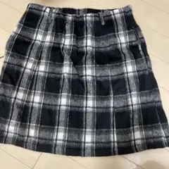 Heather チェックスカート