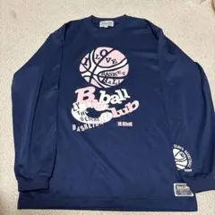 バスケ　Tシャツ　長袖　ballline BOLLLINE