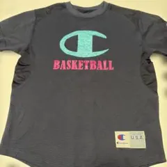 Champion バスケットボールシャツ ネイビーMのサムネイル