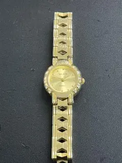 ORIENT クォーツ 腕時計 八角形 ゴールド シルバー - メルカリ