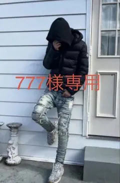 777様 専用 mnml ダメージデニムパンツ サイズ28‼︎早い者勝ち‼︎