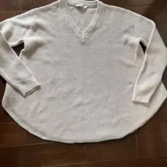 TORRAZZO DONNA Vネック ニット ベージュのサムネイル