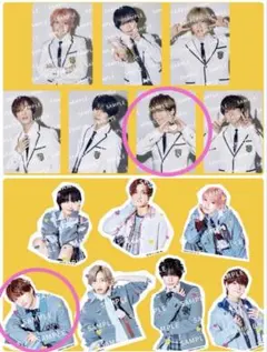 なにわ男子 HARDWORK 藤原丈一郎 トレカ フレークシール