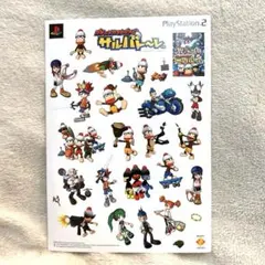 サルゲッチュ サルバトーレ PlayStation2 シール